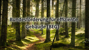 Bundesförderung für effiziente Gebäude